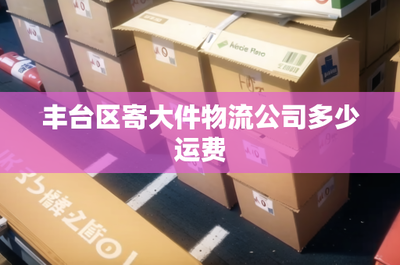 豐臺區寄大件物流運費全解析 如何選擇優惠且可靠的物流服務